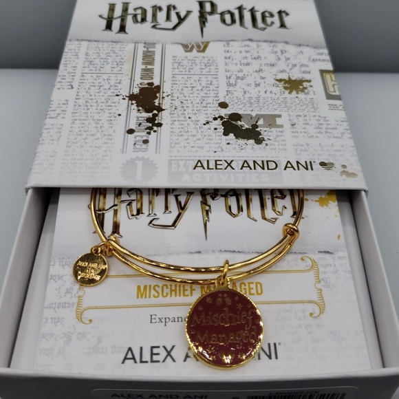 NWT Alex and Ani Harry Potter Mischief Bangle - Picture 2 of 3